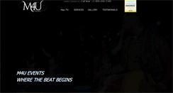 Desktop Screenshot of m4uevents.com